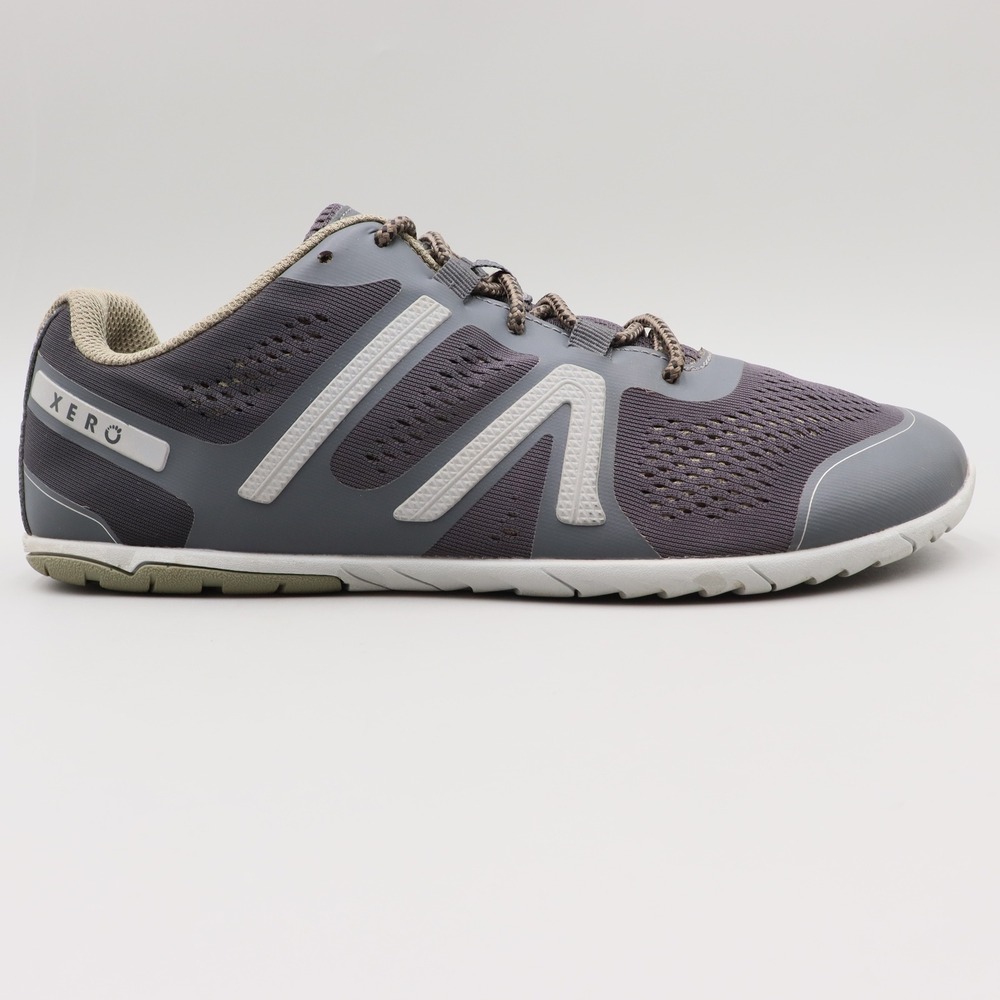 Xero Shoes HFS Mens Size 9.5 US Steel Gray Minimalist Running Shoes Barefoot